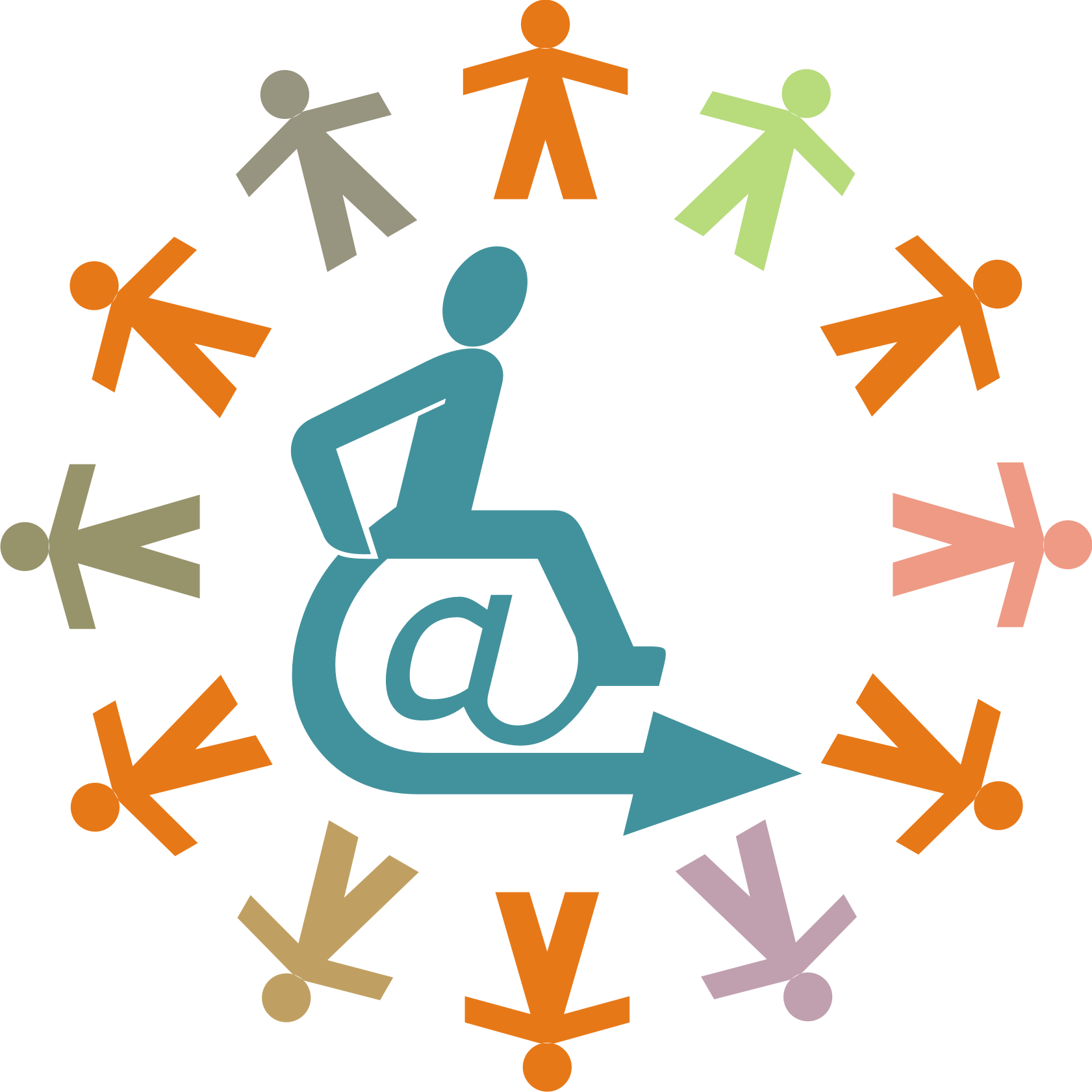 e-accessibility logo by Delistavrou Constantinos